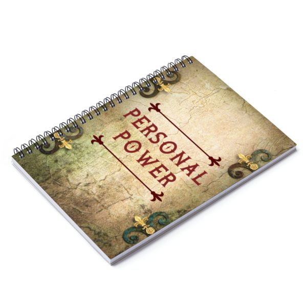 Personal Power (Red) Spiral Notebook - Ruled Line - Image 2