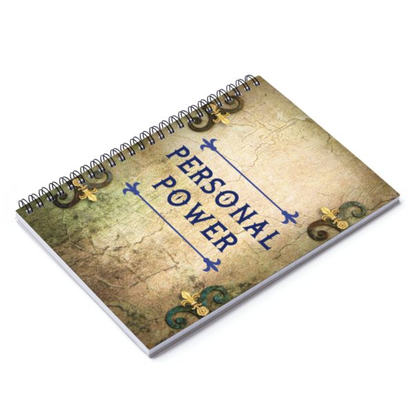 Personal Power (Blue) Spiral Notebook - Ruled Line - Image 2